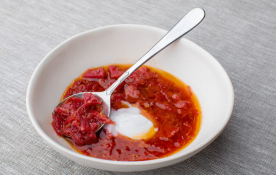 Keto borscht (vegan or with meat)